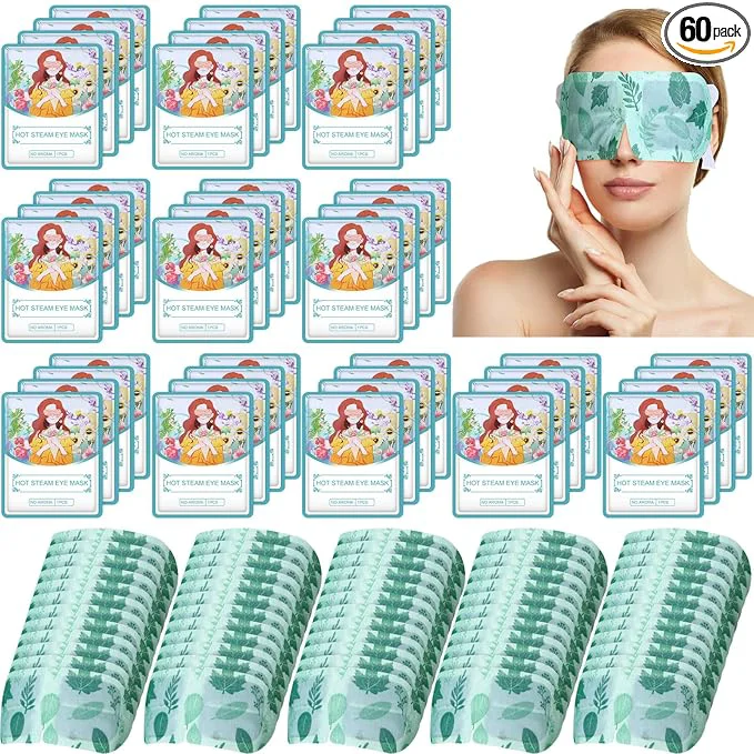 Outstanding 60 Pcs Disposable Steam Eye Mask Bulk Excellent
