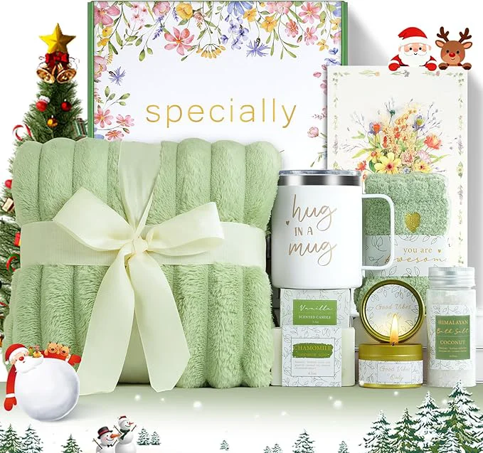 Crafted Christmas Gifts for Women Get Well Soon Gift Baskets Responsible