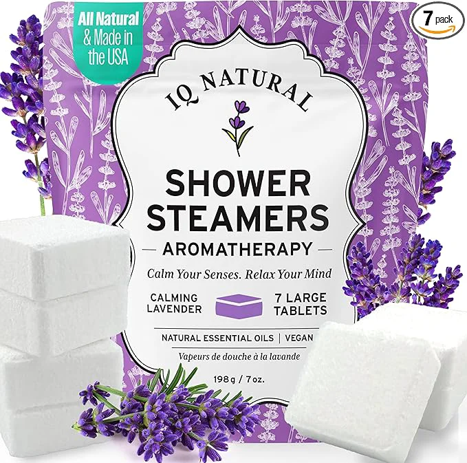 Eco-Friendly Lavender Shower Steamers Aromatherapy Quality
