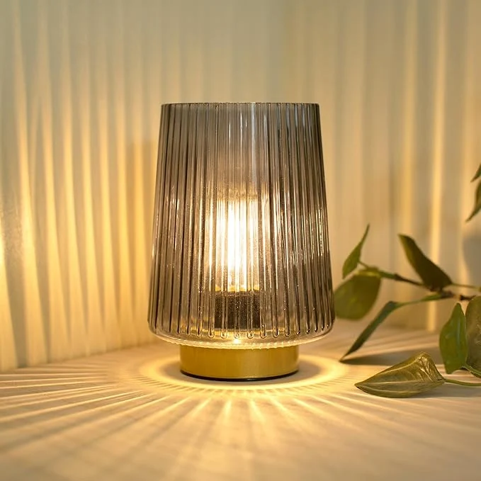 Fast LUSHARBOR Battery Operated Lamp Pure
