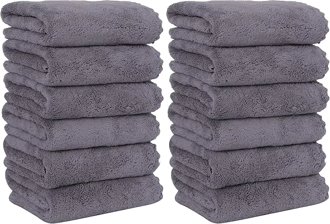 Next-Generation MOONQUEEN 12 Pack Premium Hand Towels Premium Material