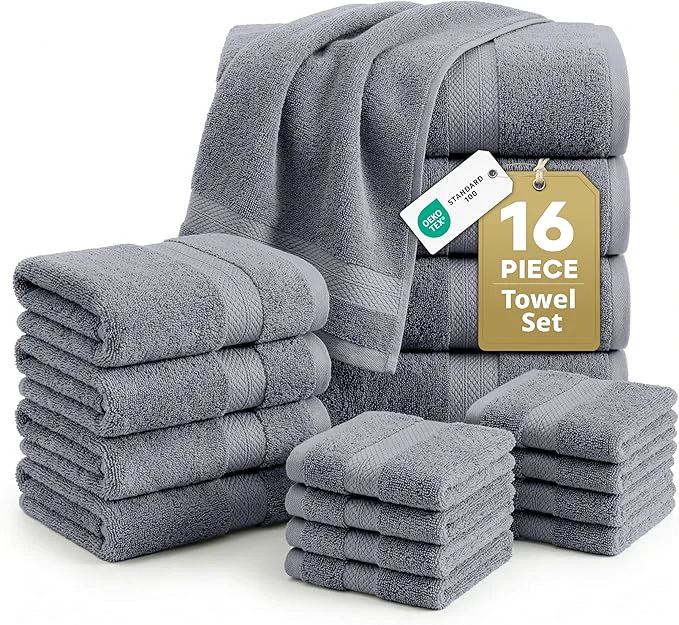 Consistent LANE LINEN Cotton Towels Set Specialty