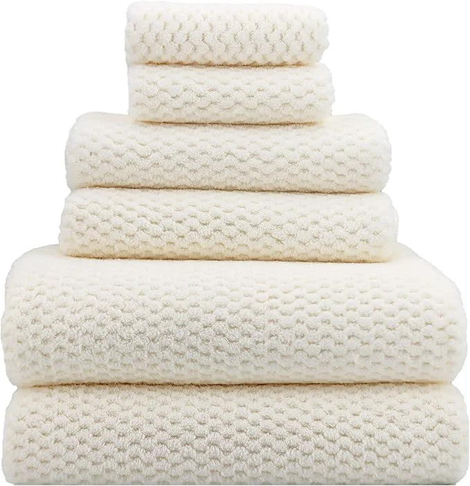 Green YTYC 29×59 Inch Extra Large Bath Towels Set Quick Dry Super Soft Microfiber Recyclable
