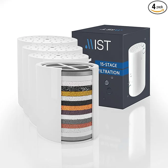 Versatile Mist – 15 Stage Filtered Shower Head Cartridge Universally High-Quality