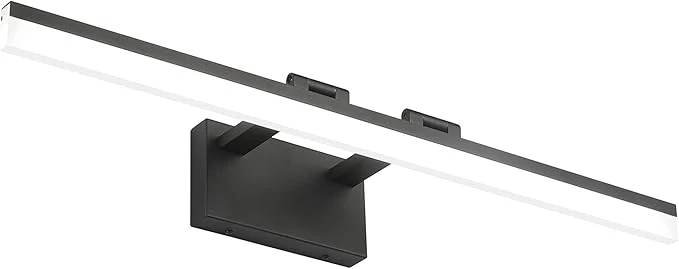 Genuine SOLFART Black Vanity Light Modern 31.5 inch Dimmable LED Light Breathable