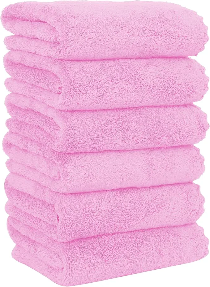 Luxury MOONQUEEN 6 Pack Premium Hand Towels Reliable