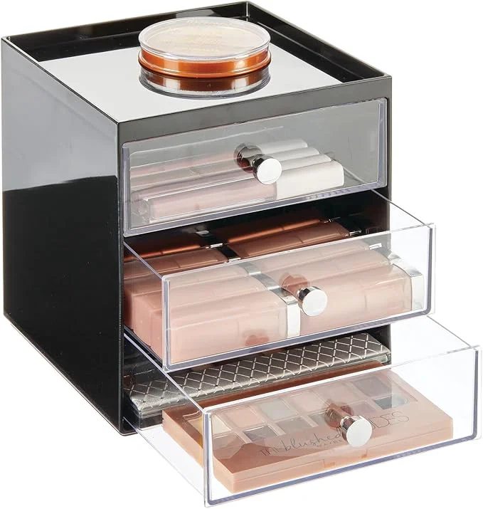 Next-Generation mDesign Makeup Organizer Storage Station Cube Prestigious