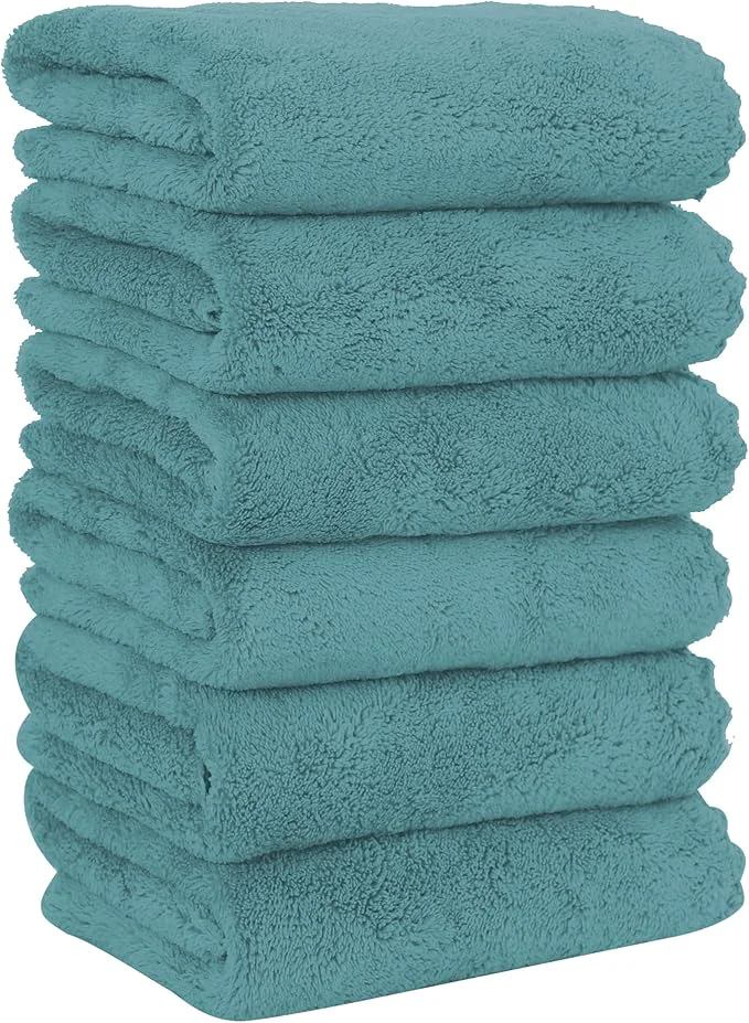 Top-Quality MOONQUEEN 6 Pack Premium Hand Towels Modern