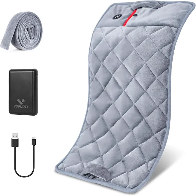 Long-Lasting Vofuoti Portable Heating Pad Cordless Weighted Heating Pads First-Class