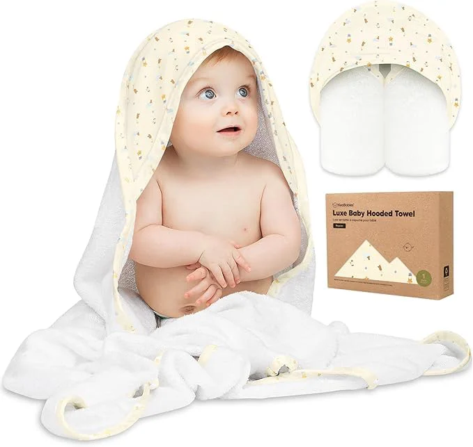 Effective KeaBabies Hooded Baby Towel for Newborn Fashionable