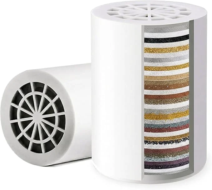Certified iSpring FSF1 33-Stage Universal Shower Filter Cartridge Removes Breathable