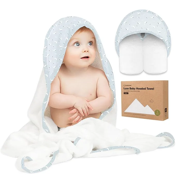 Contemporary KeaBabies Hooded Baby Towel for Newborn World-Class