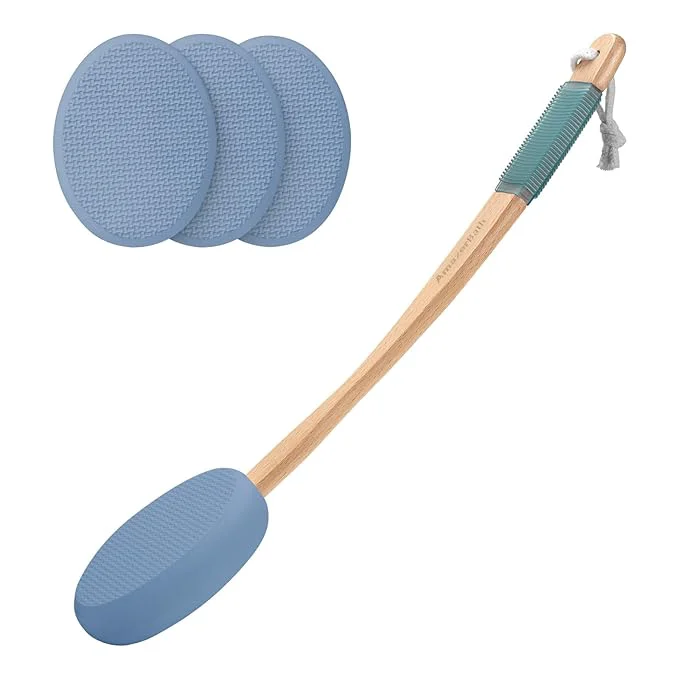 Functional AmazerBath Lotion Applicator for Back 4 Pads Practical