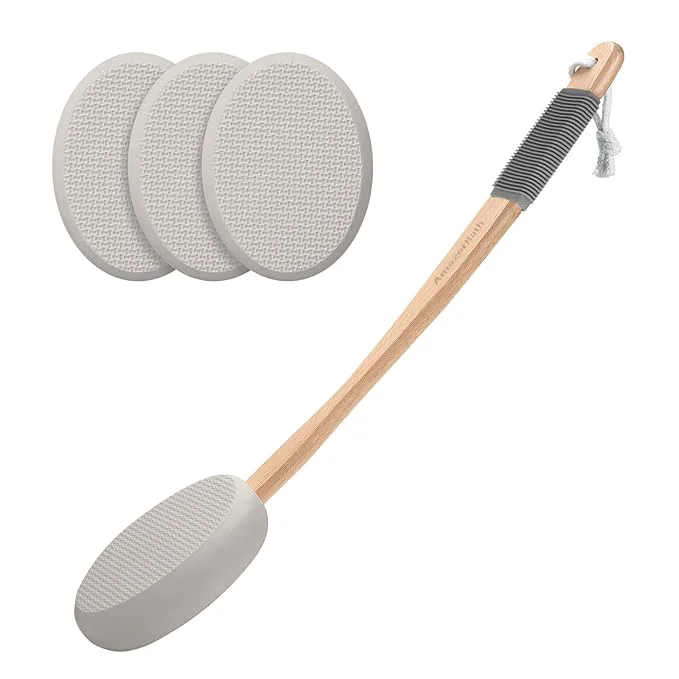 User-Friendly AmazerBath Lotion Applicator for Back 4 Replaceable Pads Consistent