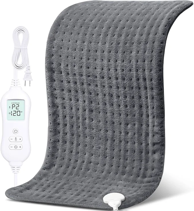 Easy-to-Use NOWWISH Heating Pad for Back Pain Relief Period Cramps 33×17 Inches Large Professional