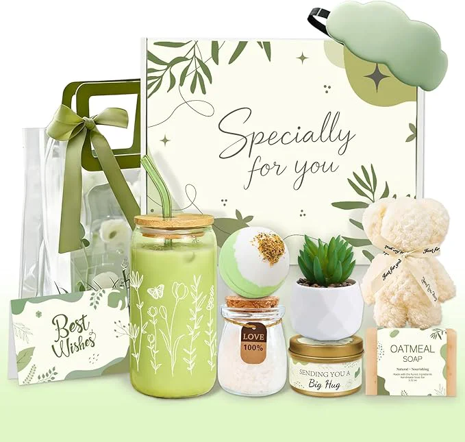 Certified Gift Baskets for Women Birthday Gifts for Women Get Well Relaxing Spa Care Responsible