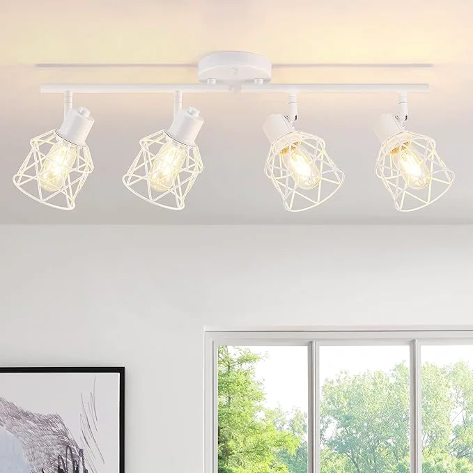 Secure Baocuz 4-Lights Kitchen Light Fixtures Ceiling Mount Adjustable Reliable