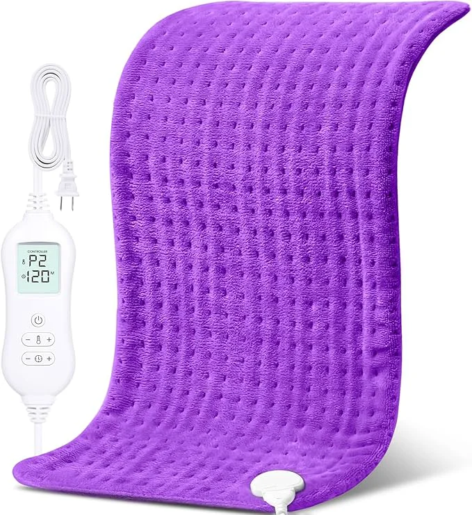 Verified NOWWISH Heating Pad for Back Pain Relief Period Cramps 33×17 Inches Large Next-Generation