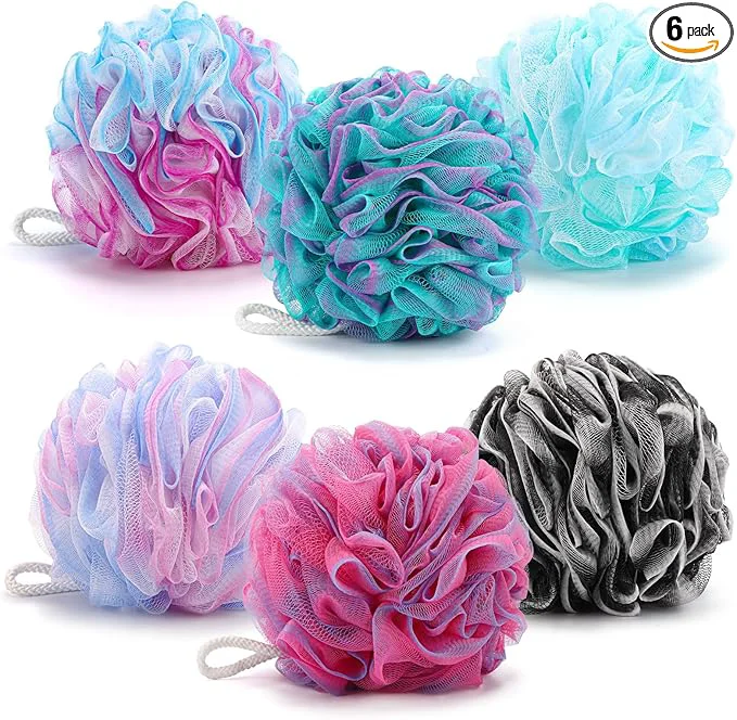 Detailed BTYMS XXL Large Loofah Bath Sponge 100g pc Natural