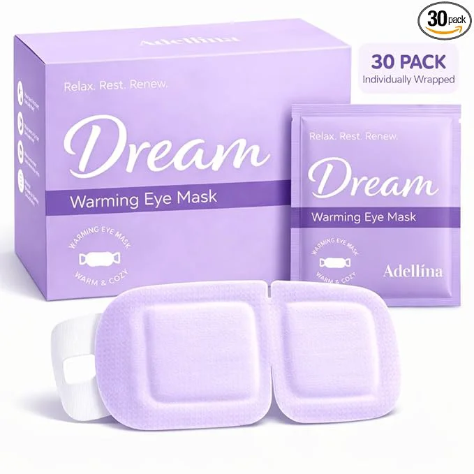 Unique Adellina Steam Eye Mask – Disposable Self Heating Eye Mask Innovative