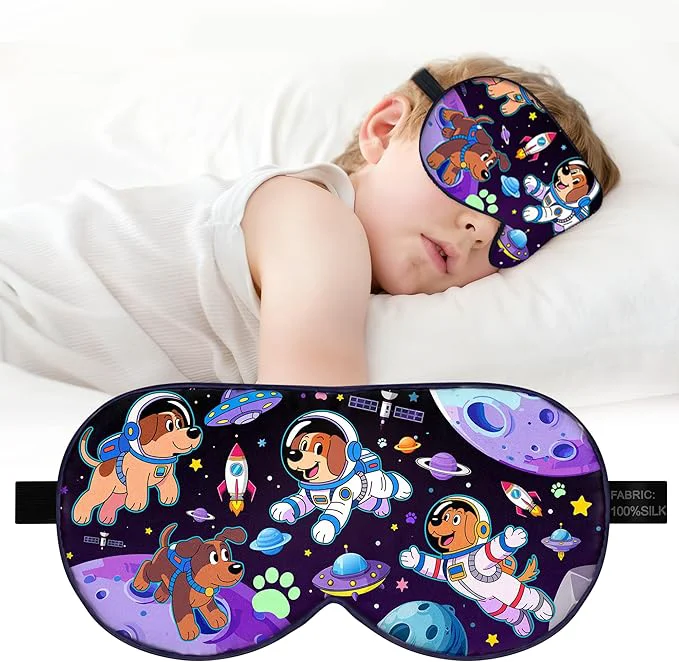 Authentic Kids Silk Sleep Mask Mulberry Silk Eye Mask Modern