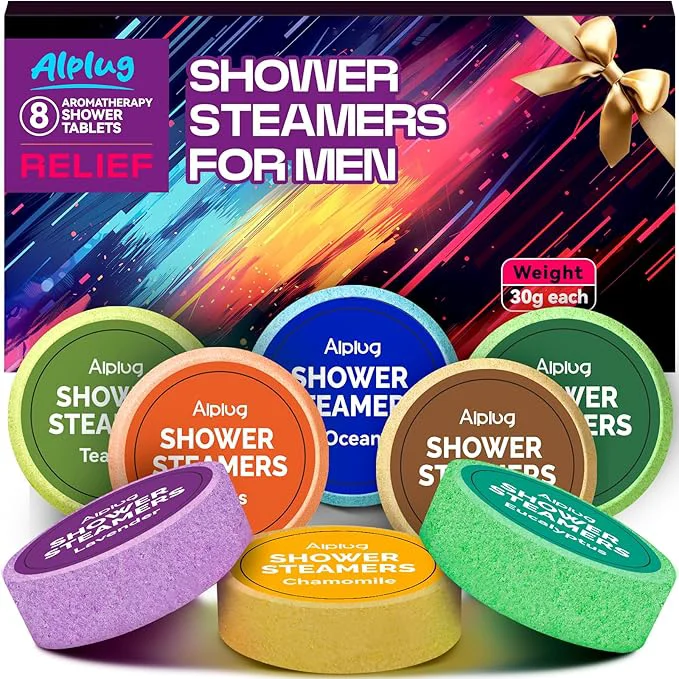 Crafted Shower Steamers for Men 8 Pack Prestigious