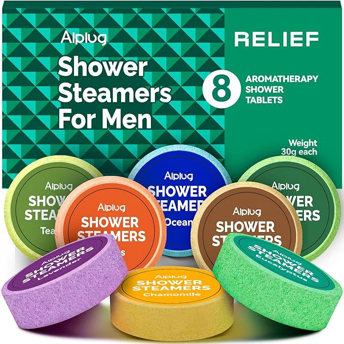 Original Design Shower Steamers for Men Stylish