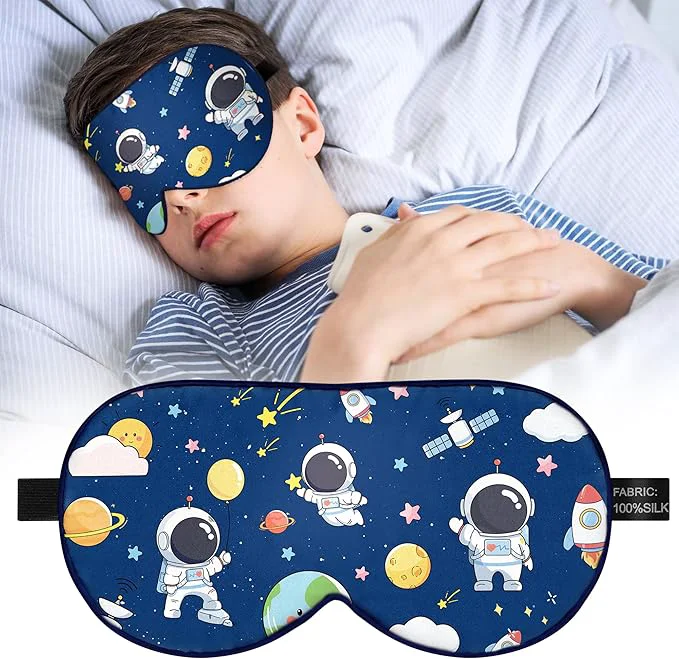 Exceptional Kids Silk Sleep Mask Mulberry Silk Eye Mask Fast