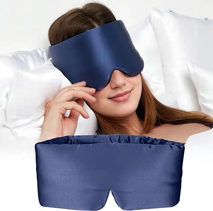Consistent Silk Sleep Mask for Women and Men Side Sleeper 22 Momme Pure Mulberry Silk Outstanding