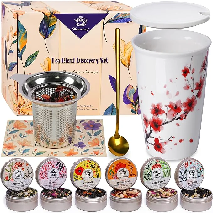 Soft Harmoleaf Tea Gift Set for Women Fast