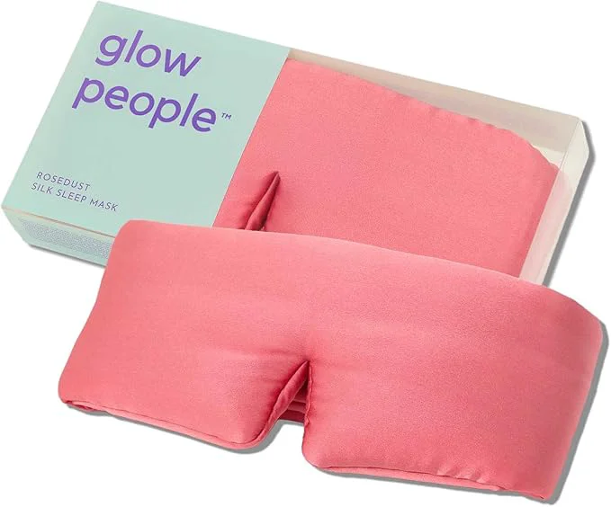 Reusable Glow People Silk Sleep Mask – Mulberry Silk Eye Mask Sustainable