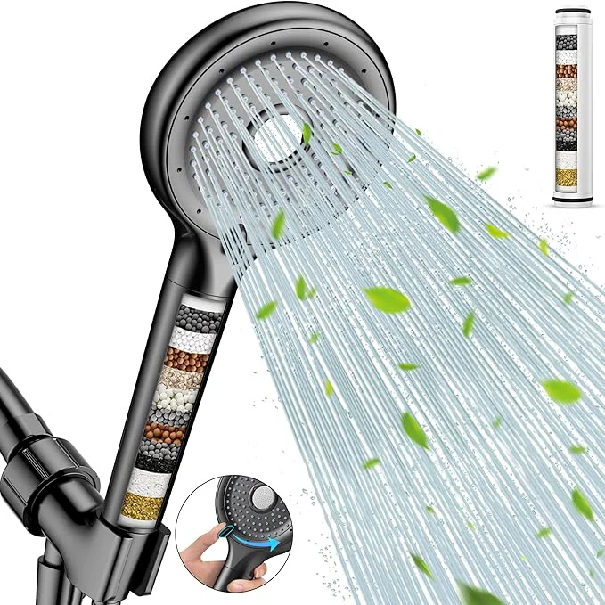 Solid FEELSO Filtered Shower Head Prestigious