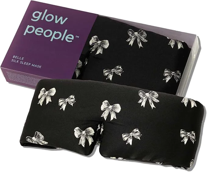 Easy-to-Use Glow People Silk Sleep Mask – Mulberry Silk Eye Mask Consistent