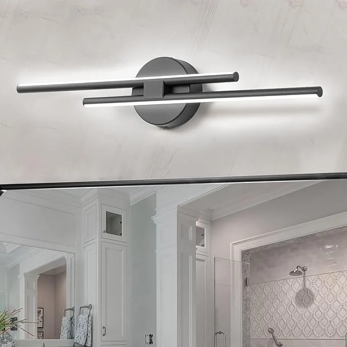 Certified EDISLIVE Dimmable Modern LED Vanity Light Fixtures Bathroom Vanity Wall Lighting Reliable