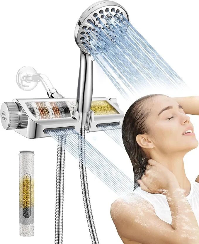Practical MakeFit Filtered Shower Head Carefully Designed