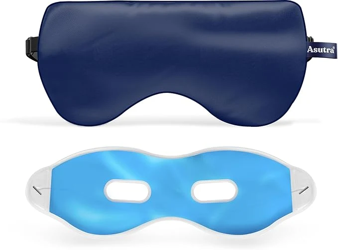 Durable ASUTRA Silk Eye Pillow for Sleep Weighted Eye Mask Meditation Light Official