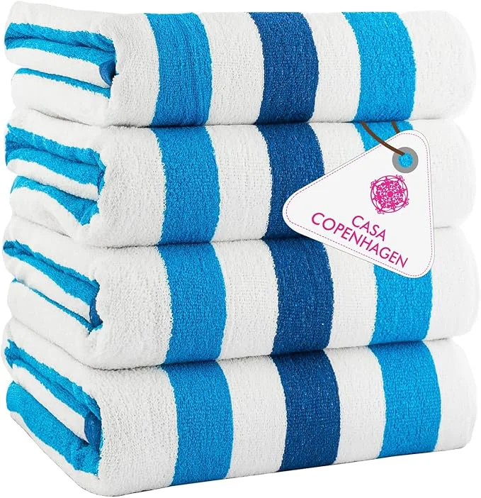 Refined CASA COPENHAGEN Monaco Beach Towels Designed in Denmark Rough and Tough Reliable