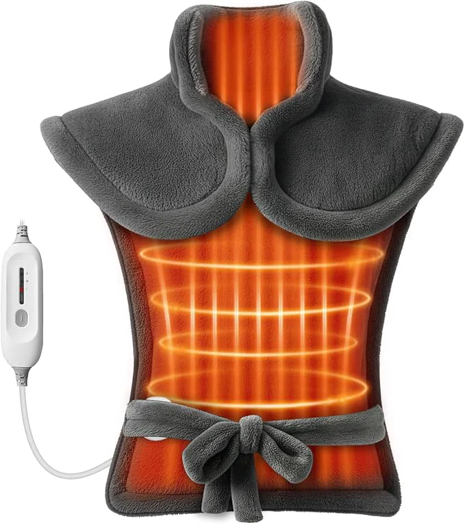 World-Class COMFIER Large Heating Pad for Back FSA Eligible HSA Heating Pad for Neck and Exceptional
