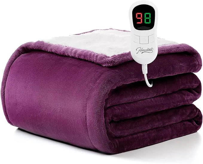 Reliable Homemate Heated Blanket Electric Throw Modern