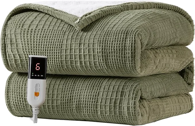 Natural Texciting Heated Blanket Electric Blanket Throw 50”X60”-Heating Throw Fashionable