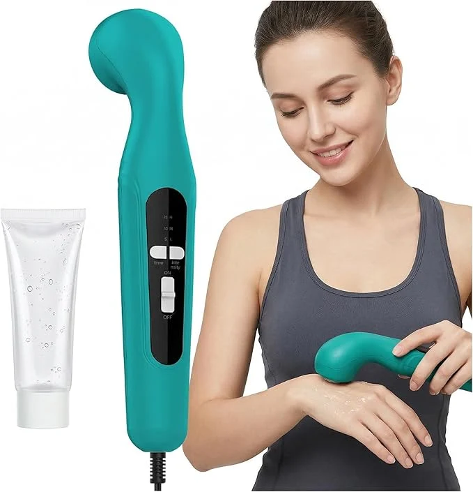 Casual Portable Home Ultrasound Therapy Machine Rapid Release Therapy Massager Deep Green