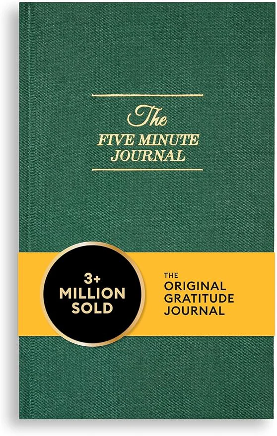 High-Quality Intelligent Change The Five Minute Journal Daily Gratitude 2025 Optimized