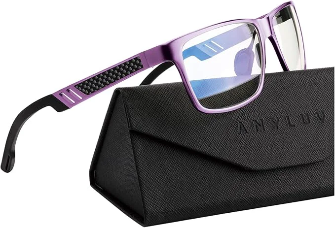 Efficient ANYLUV Blue Light Blocking Glasses Men Computer Gaming Glasses Lightweight Green