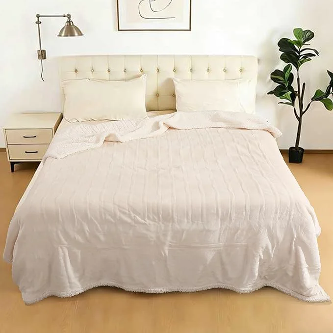 Exclusive Electric Heated Blanket Full Size 72 x 84 Green