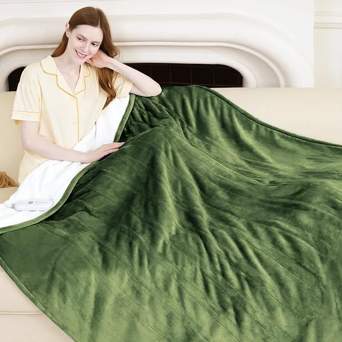 First-Class Electric Throw Blanket 50 x 60 Trendy