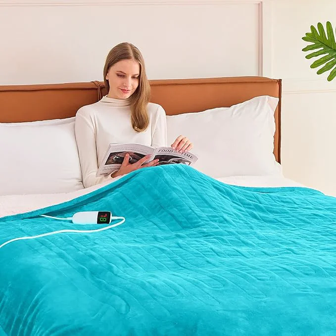 Sophisticated BOMOVA Heated Electric Blanket Full Size Sustainable