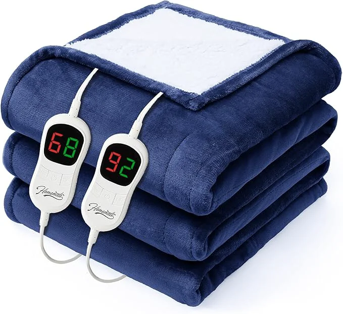 Carefully Designed Homemate Electric Heated Blanket Queen Optimized