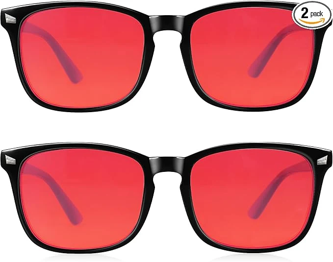 High-Performance 2 Packs Professional Sleep Glasses Elegant