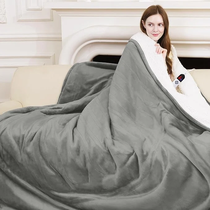 Original Electric Heated Blanket Full Size 72 x 84 Organic