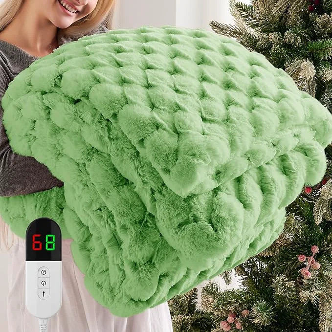 Comfortable Homemate Electric Heated Throw Blanket Environmentally Friendly